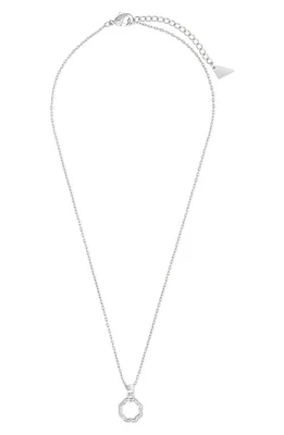 Sterling Forever Marisole Pendant Necklace in Silver at Nordstrom