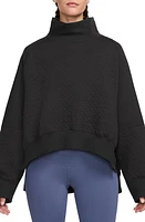 Nike Therma-FIT Fleece Sweatshirt Black/Pcg6C at Nordstrom, Regular