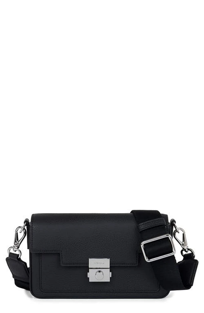 WE-AR4 The Retro Leather Crossbody Bag in Black at Nordstrom