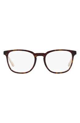 Prada 56mm Square Optical Glasses in Havana at Nordstrom