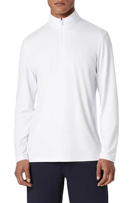 Bugatchi Quarter Zip Performance Pullover at Nordstrom,