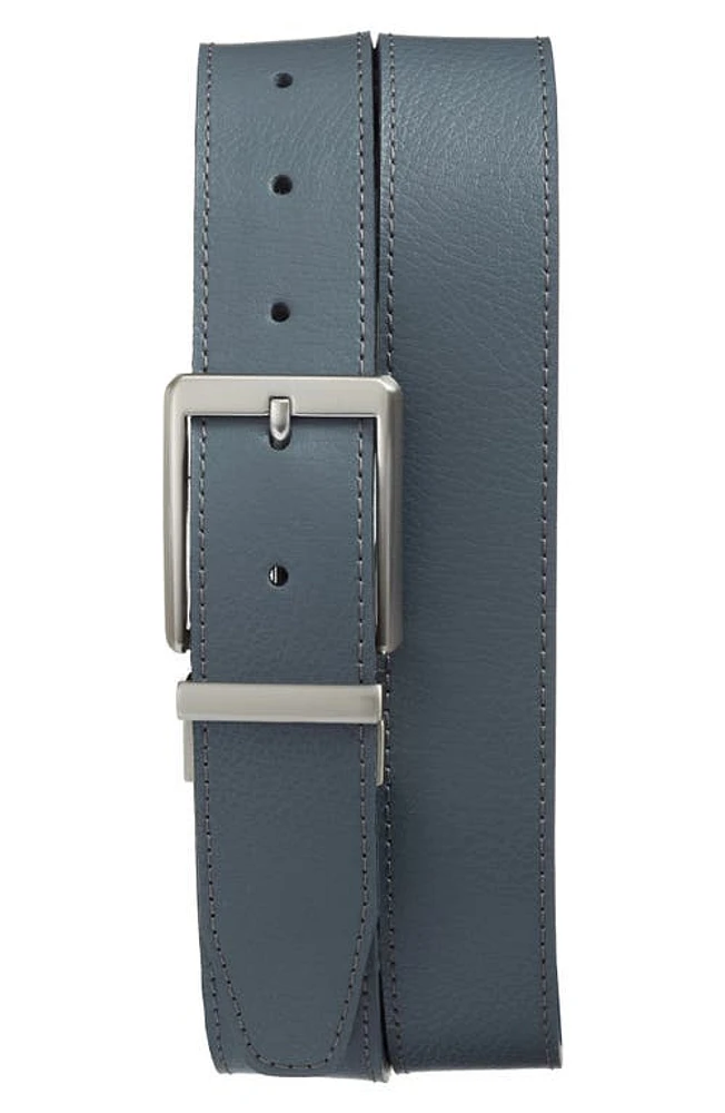 Nike Core Reversible Leather Belt Dark Grey at Nordstrom,