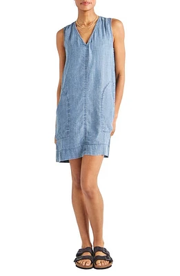 Splendid Dawson Sleeveless Shift Dress in Indigo at Nordstrom, Size Small