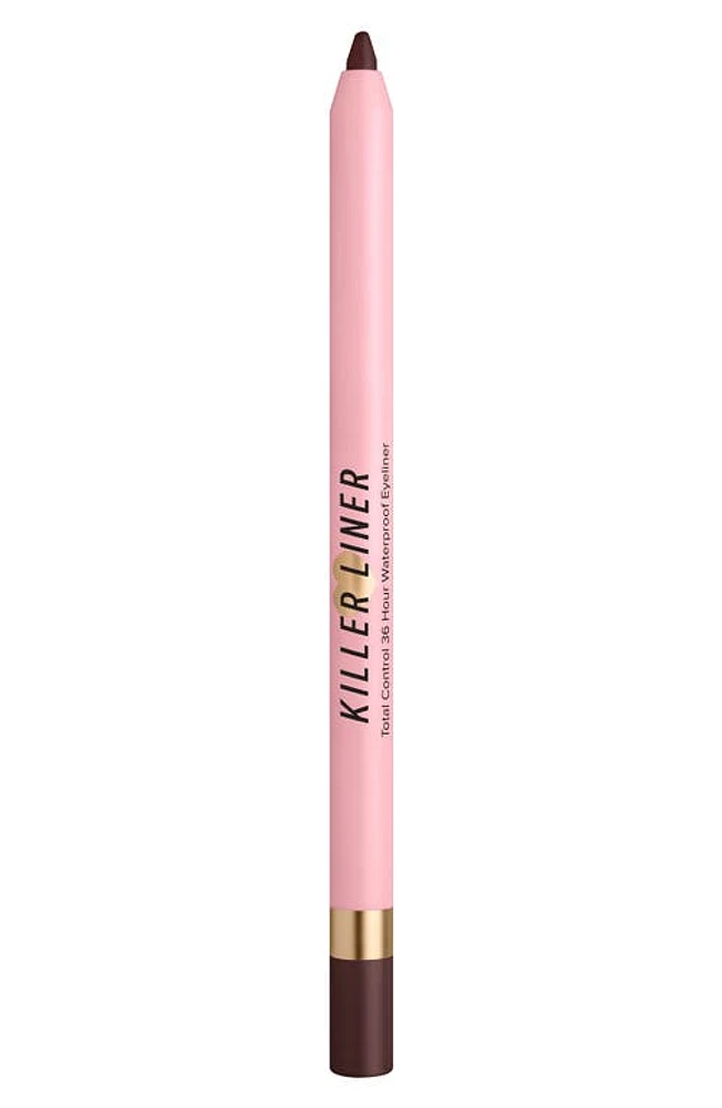 Too Faced Killer Liner 36-Hour Waterproof Gel Eyeliner in Killer Chocolate at Nordstrom