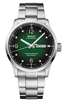 MIDO Multifort Automatic Bracelet Watch, 42mm in Green Gradient at Nordstrom