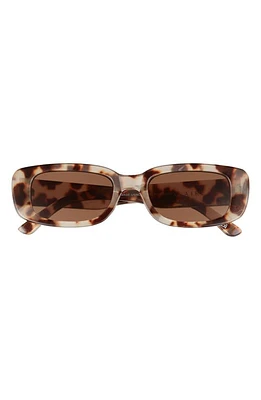 AIRE Ceres 51mm Rectangular Sunglasses in Cookie Tort /Brown Mono at Nordstrom