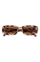 AIRE Ceres 51mm Rectangular Sunglasses in Cookie Tort /Brown Mono at Nordstrom