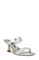 Nine West Shimme Slide Sandal Silver at Nordstrom,