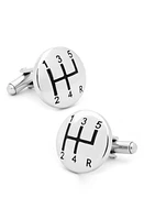 Cufflinks, Inc. Gear Shift Cuff Links in White at Nordstrom