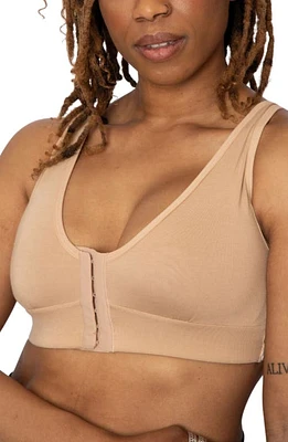 AnaOno Rora Post-Surgery Front Close Pocketed Bralette at Nordstrom,