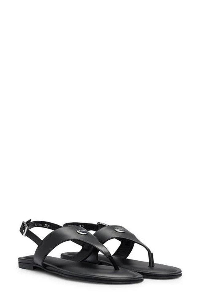 BOSS Millie Slingback Sandal Black at Nordstrom,