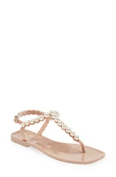 Jeffrey Campbell Pearlesque Imitation Pearl Ankle Strap Sandal at Nordstrom,