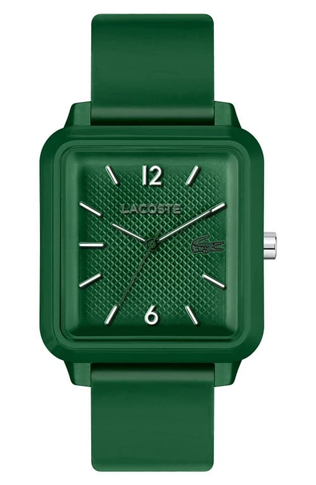 Lacoste Studio Silicone Strap Watch