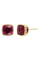 Bony Levy 14K Gold Rhodolite Stud Earrings in 14K Yellow Gold at Nordstrom