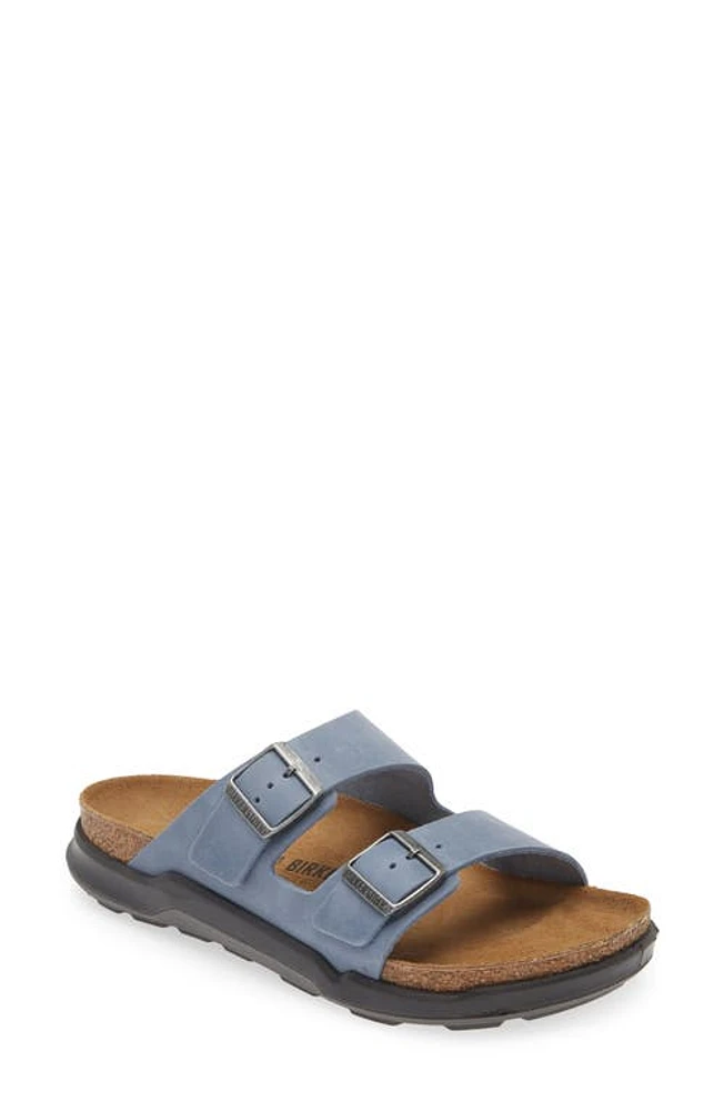 Birkenstock Arizona Slide Sandal Elemental Blue at Nordstrom,