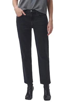 AGOLDE Kye High Waist Crop Jeans Pepper at Nordstrom,