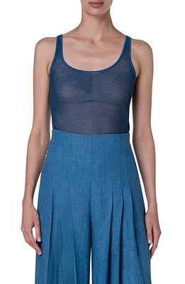 Akris Silk Mesh Tank at Nordstrom,