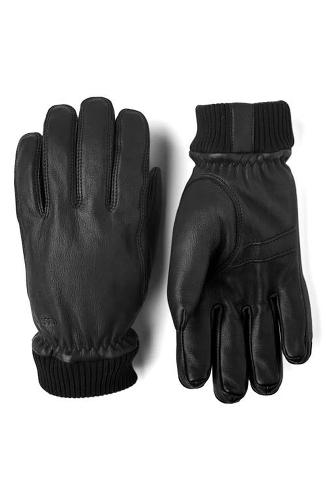 Hestra Tore Deerskin Leather Gloves at Nordstrom,