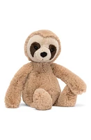 Jellycat Medium Bashful Sloth Stuffed Animal in Brown at Nordstrom