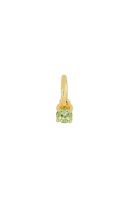 EF Collection Birthstone Charm in Yellow Gold/Peridot at Nordstrom