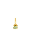 EF Collection Birthstone Charm in Yellow Gold/Peridot at Nordstrom