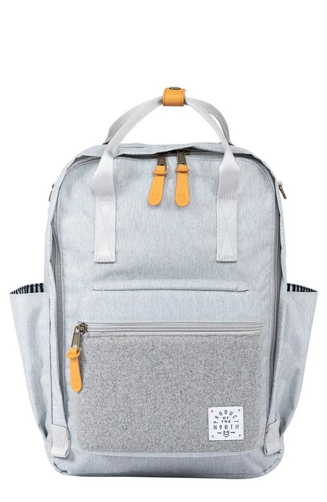 Product of the North Elkin Sustainable Diaper Backpack in Heather Grey at Nordstrom