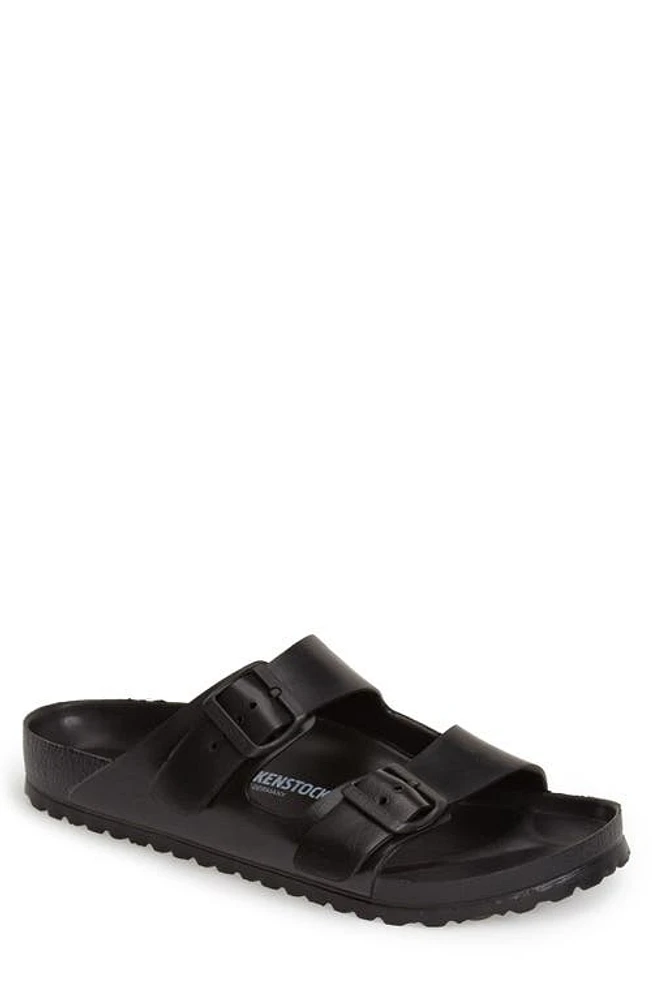 Birkenstock Essentials Arizona Waterproof Slide Sandal Black at Nordstrom,