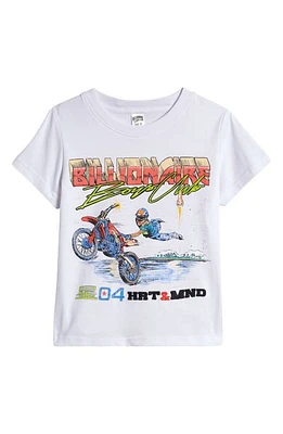 Billionaire Boys Club Kids' Moto Beach Graphic T-Shirt White at Nordstrom,