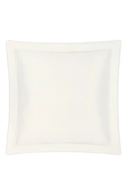 Matouk Talita Hemstitch Euro Sham in Bone at Nordstrom