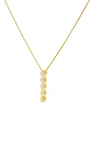 Dean Davidson Signature Cultured Pearl Pendant Necklace in Pearl/Gold at Nordstrom