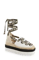 Stella McCartney Gaia Logo Strap Espadrille at Nordstrom,