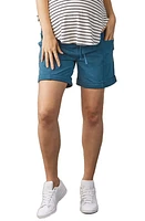 Angel Maternity Cotton & Modal Shorts Blue Moon at Nordstrom,