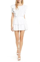 LoveShackFancy Natasha Ruffle Tiered Minidress at Nordstrom,