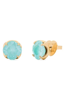 Kate Spade New York round stud earrings in Mint at Nordstrom