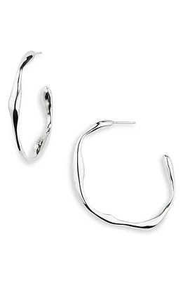 FARIS Onda Hoop Earrings in Sterling Silver at Nordstrom