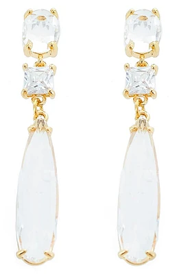 Panacea Crystal Drop Earrings in Gold at Nordstrom