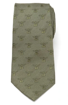 Cufflinks, Inc. Star Wars - The Mandalorian The Child Silk Tie in Green at Nordstrom