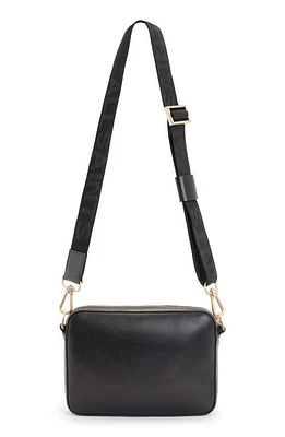 AllSaints Lucile Leather Crossbody Bag in Black at Nordstrom