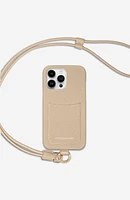 MAISON de SABRÉ Sling Phone Case in Saharan Nude at Nordstrom, Size Iphone 15 Pro Max