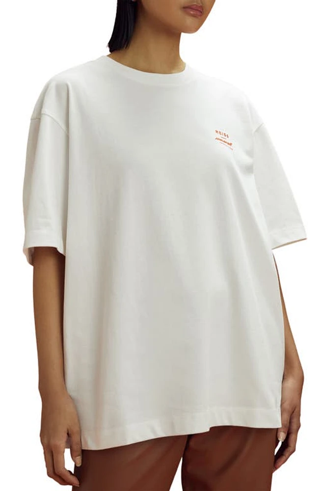 Reiss x McLaren Formula 1 Team Collection Traction Cotton Graphic T-Shirt White at Nordstrom,