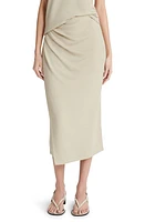 Vince Side Drape Knit Midi Skirt at Nordstrom,