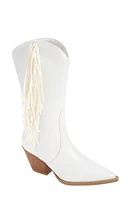 Billini Andi Tassel Western Boot in White at Nordstrom, Size 9