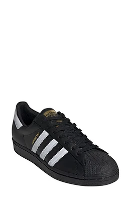 adidas Superstar Sneaker Black/White/Black at Nordstrom,