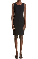 St. John Collection Bouclé Knit Dress Black at Nordstrom,