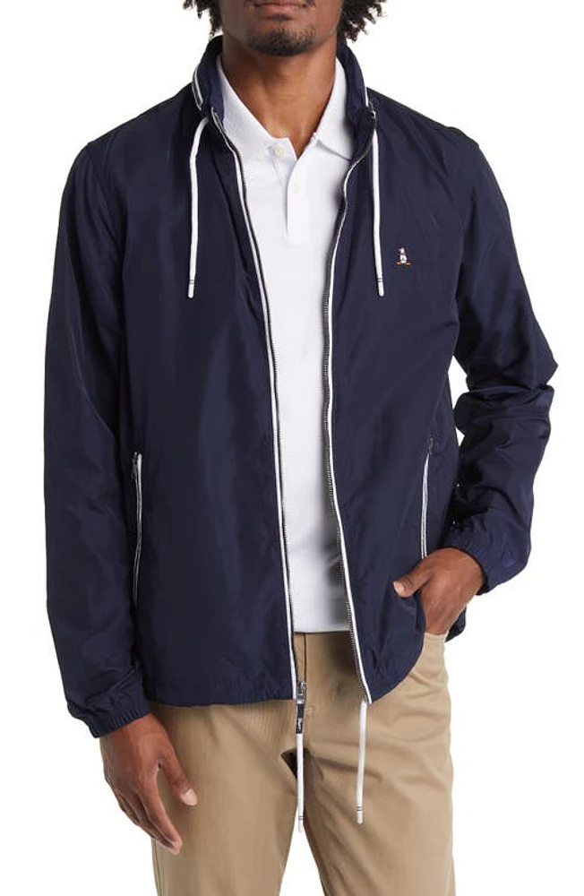 Original Penguin Ratner Water Resistant Jacket Dark Sapphire at Nordstrom,