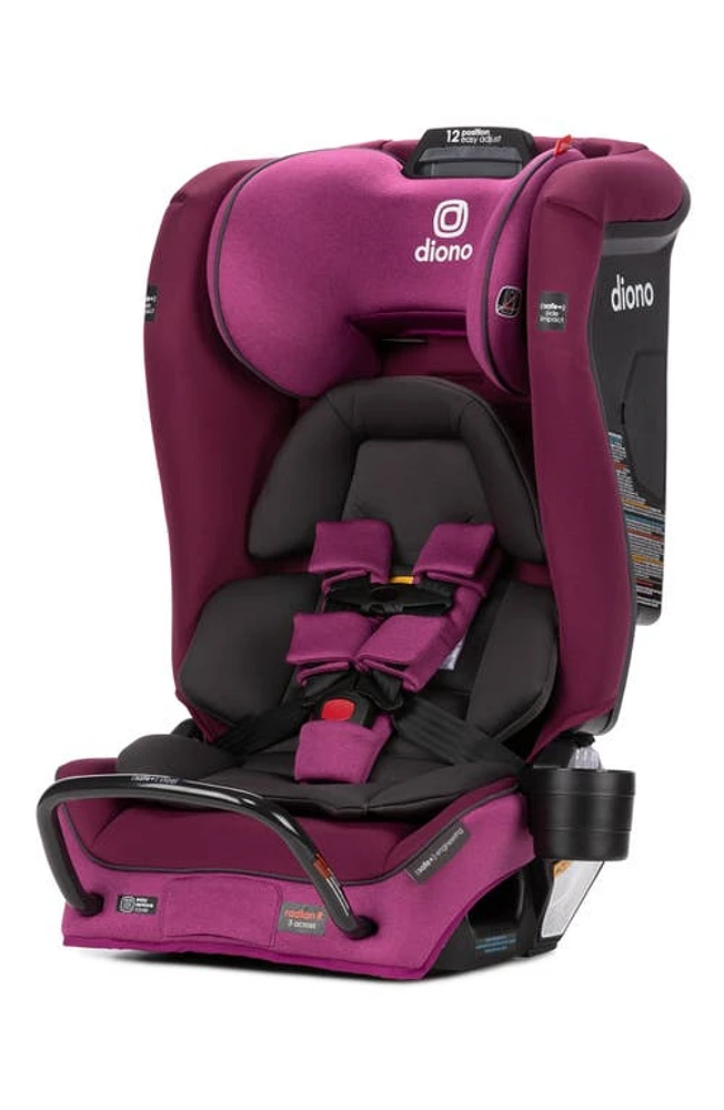 Diono Radian 3RXT Safe+ All-in-One Convertible Car Seat in Purple Plum at Nordstrom