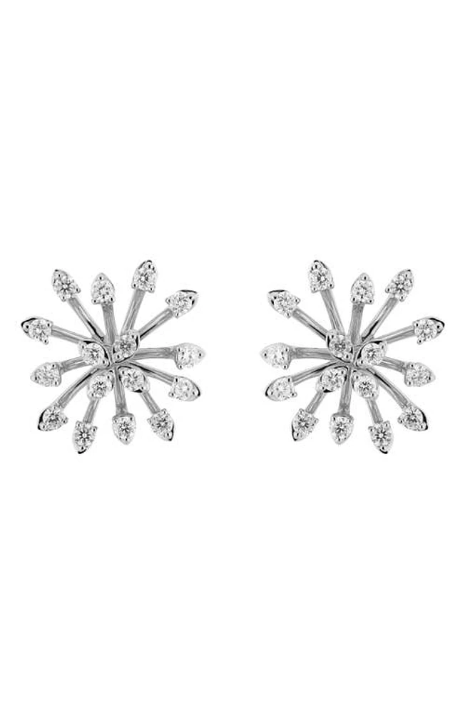 Hueb Luminus Diamond Earrings in White Gold at Nordstrom