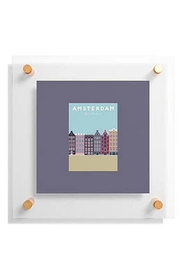 Deny Designs Lyman Creative Co. Amsterdam Wall Art in Multi at Nordstrom