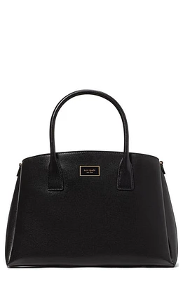 Kate Spade New York serena leather satchel in Black at Nordstrom