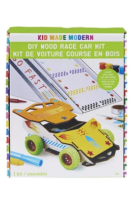 Kid Made Modern DIY Wood Racecar Kit in Yellow Multi at Nordstrom